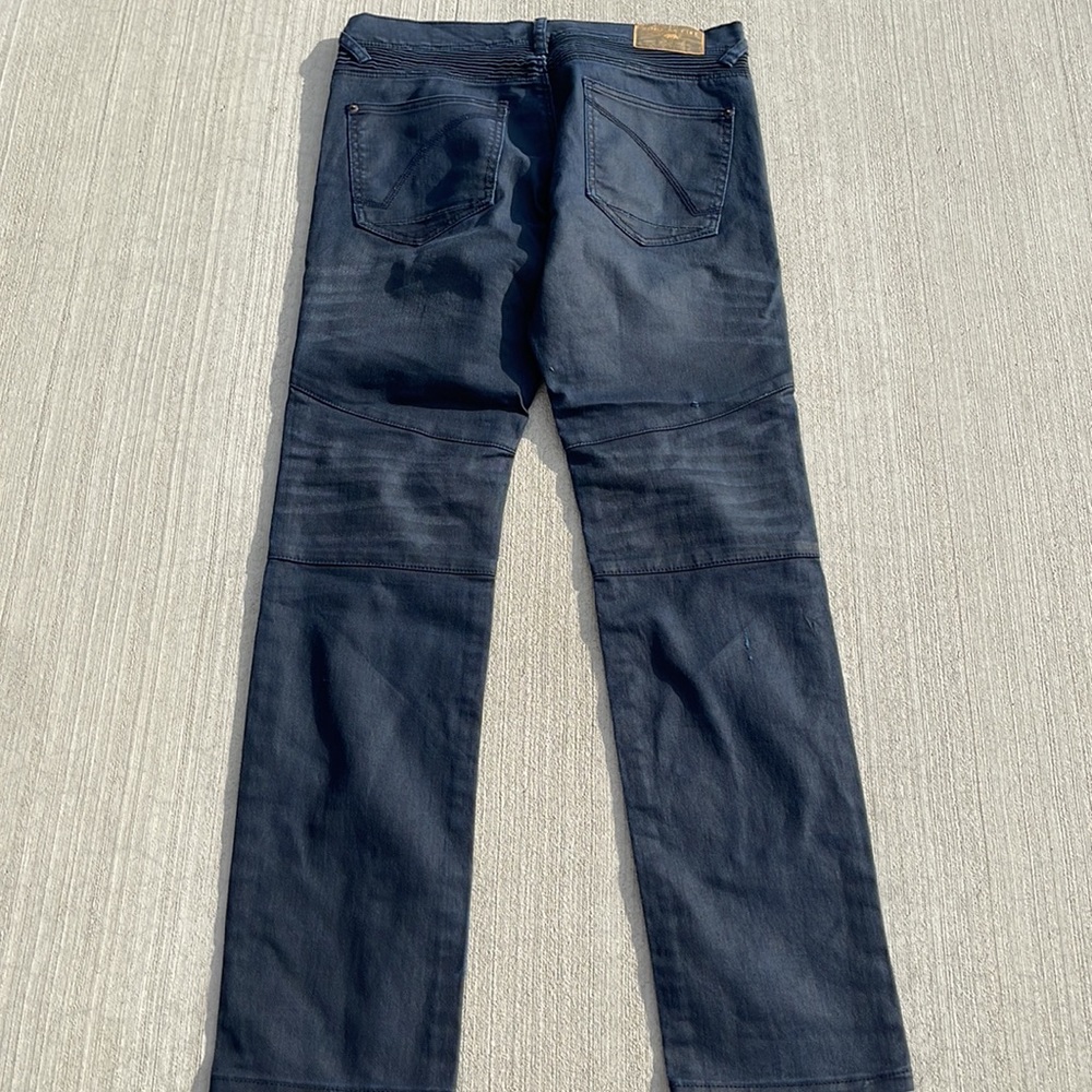Ring of Fire Mens Dark Navy 32x32 Slim Jeans - Picture 8 of 15